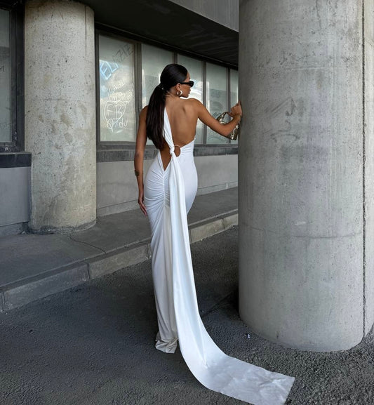 Robe longue Santorin